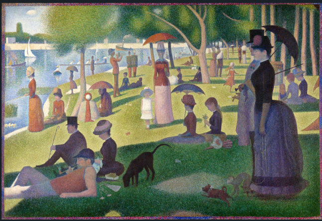 Georges Seurat – A Sunday Afternoon On The Island Of La Grande Jatte