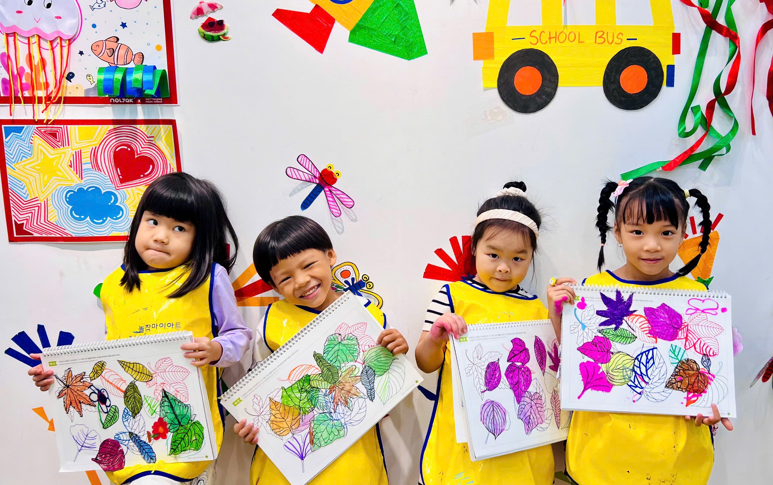 Bức tranh lá rụng ??