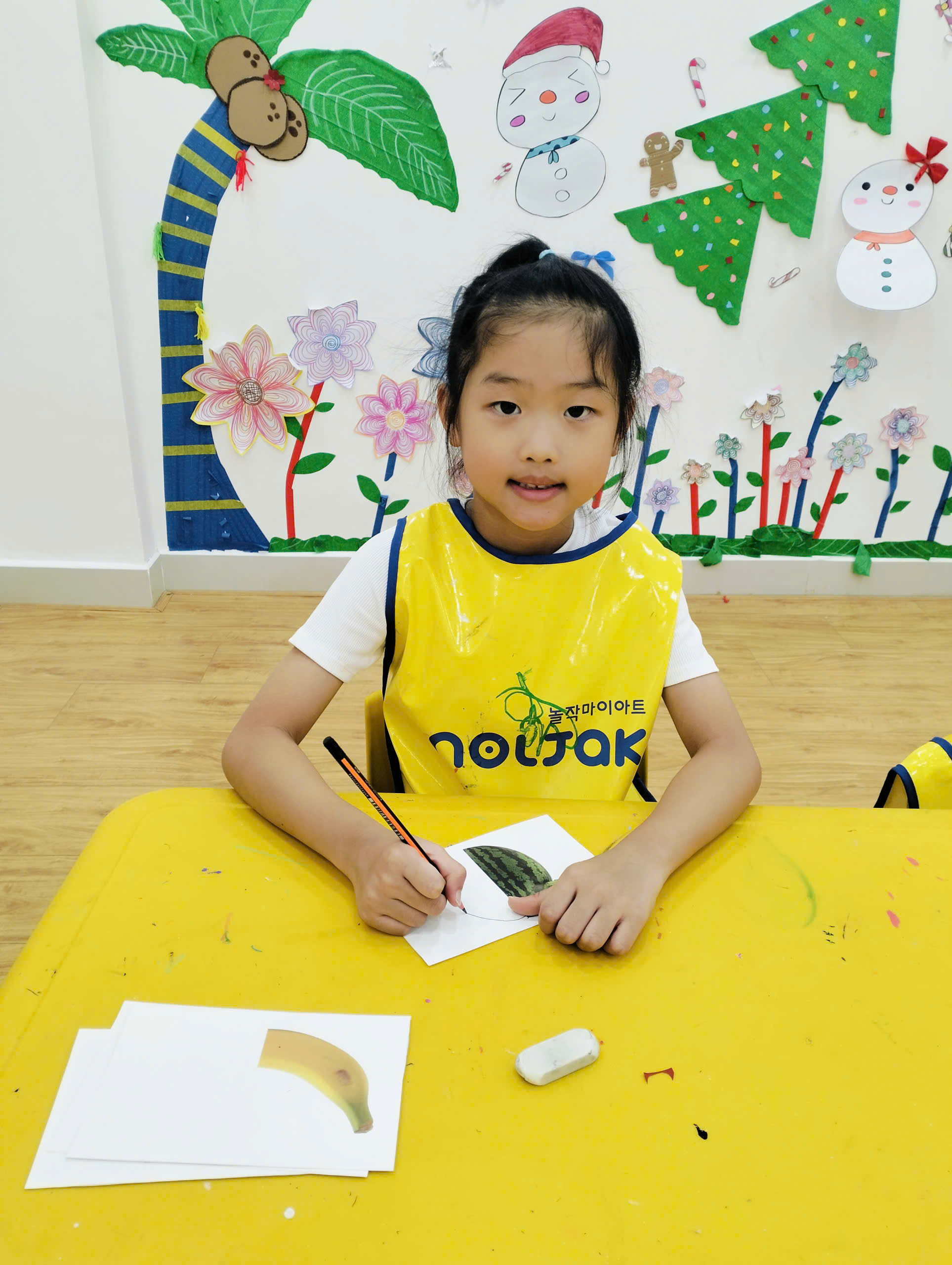 🍉 SẮc MÀu TrÁi CÂy TrÊn ĐĨa PhẤn 🎨🍌🍓