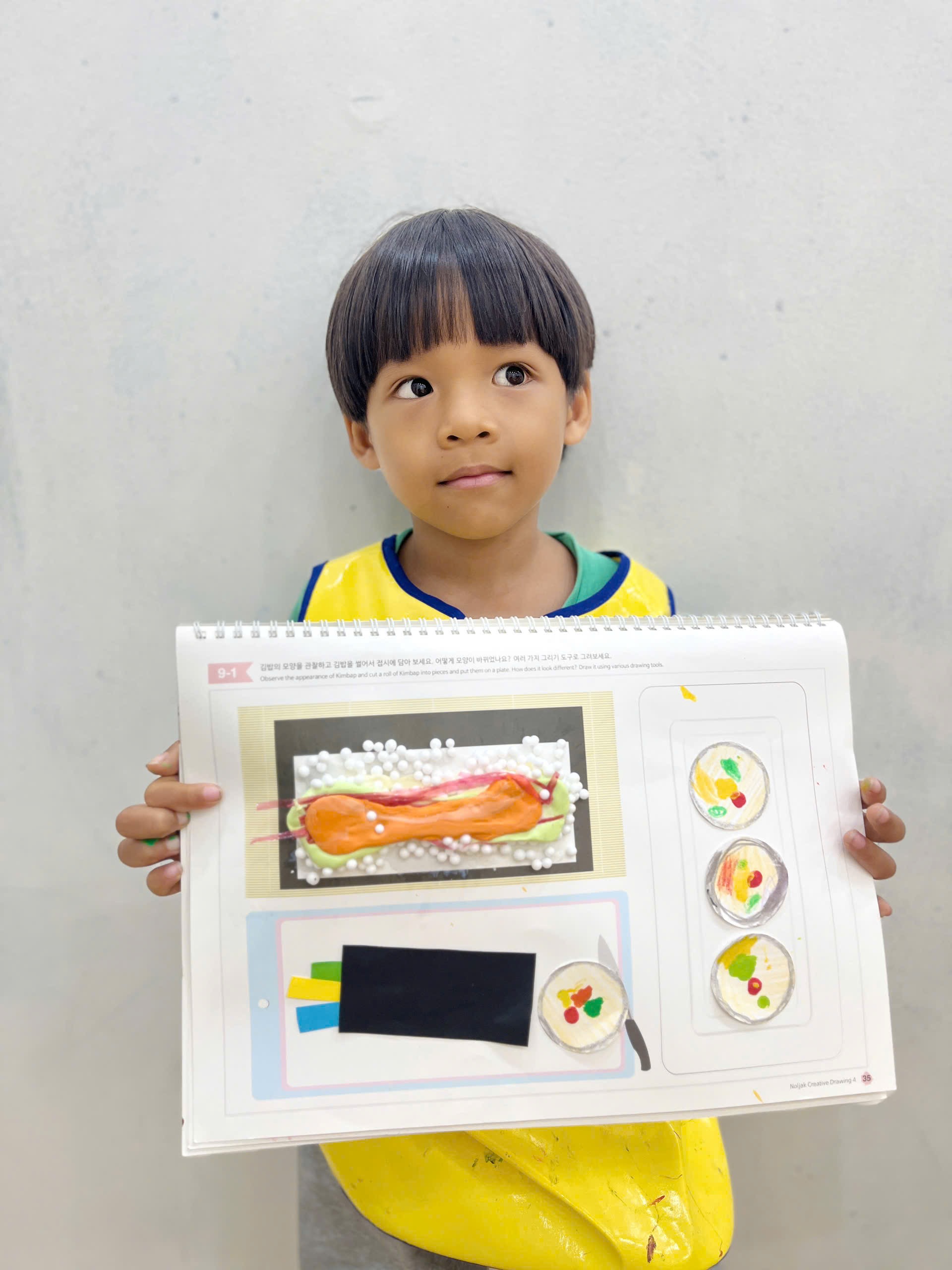 Sáng Tạo Kimbap đầy Màu Sắc