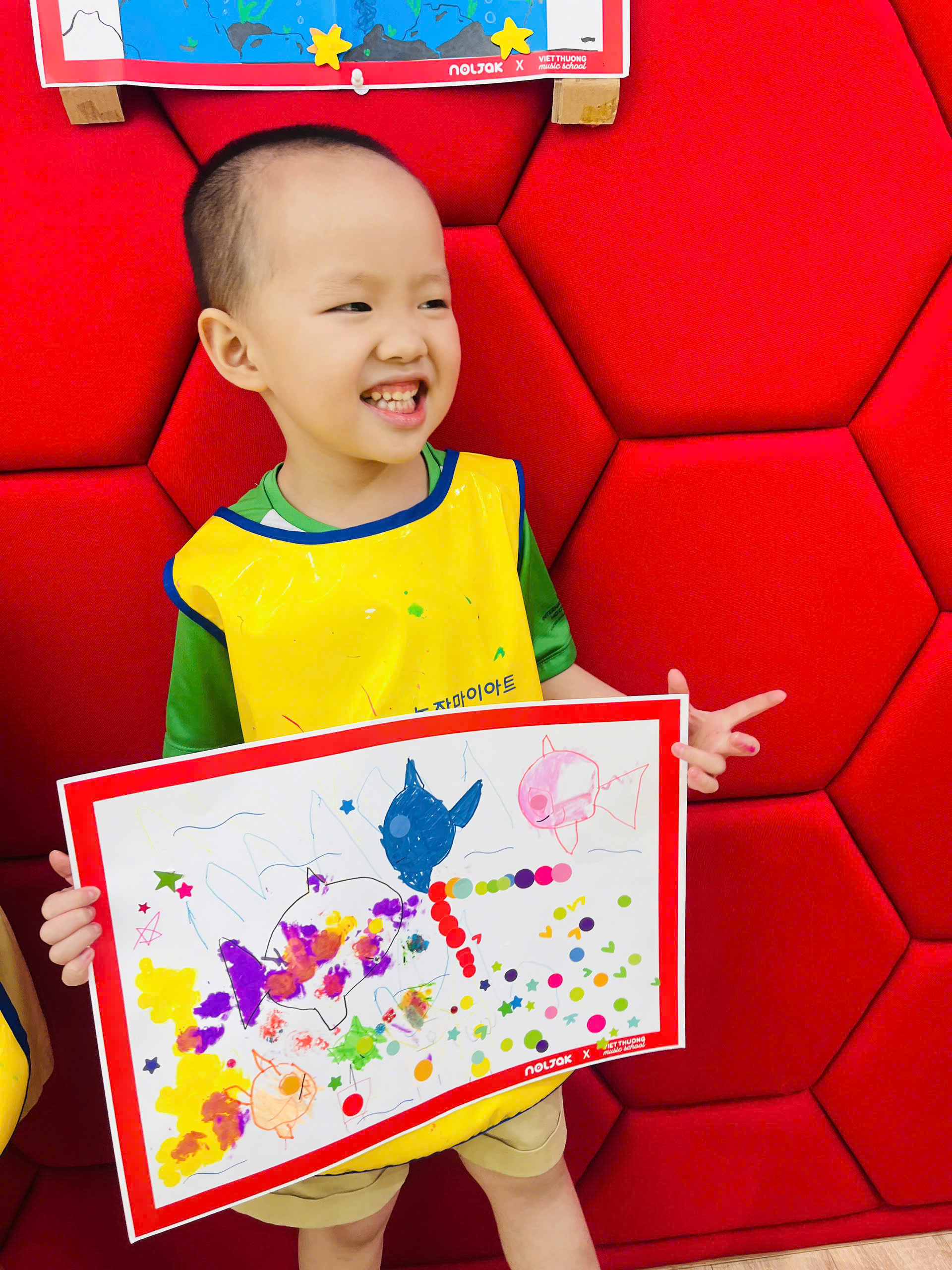 BuỔi HỌc ThỬ TẠi LỚp VẼ Noljak – CÙng BÉ KhÁm PhÁ ThẾ GiỚi HÌnh KhỐi VÀ MÀu SẮc 🎨