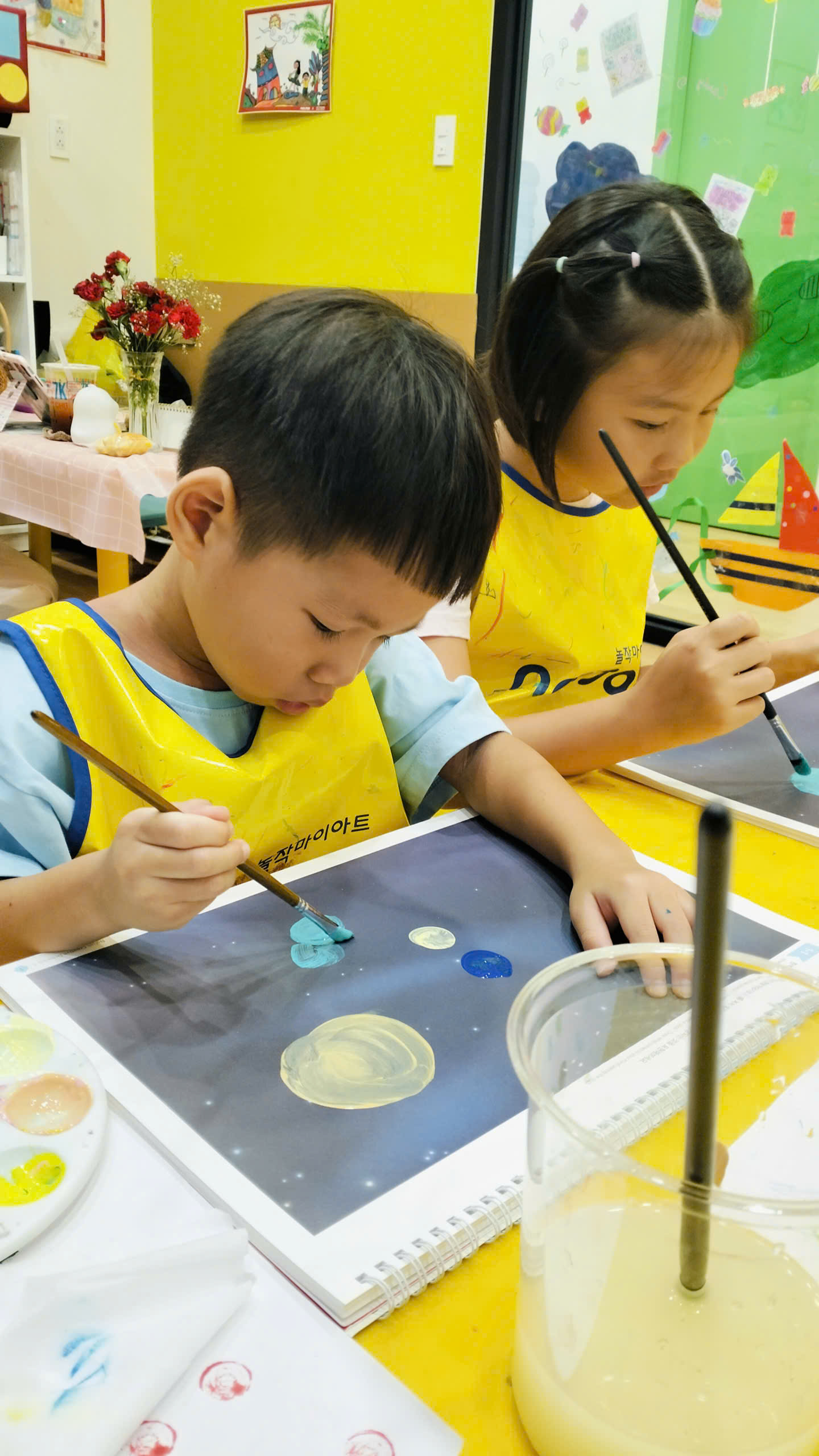 🎨 VẼ HÀnh Tinh – HỌc MÀu NƯỚc – PhÁt TriỂn TƯ Duy HÌnh KhỐi