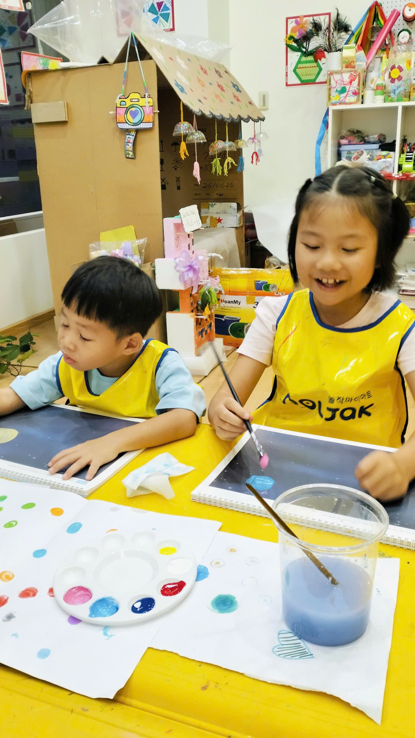 🎨 VẼ HÀnh Tinh – HỌc MÀu NƯỚc – PhÁt TriỂn TƯ Duy HÌnh KhỐi