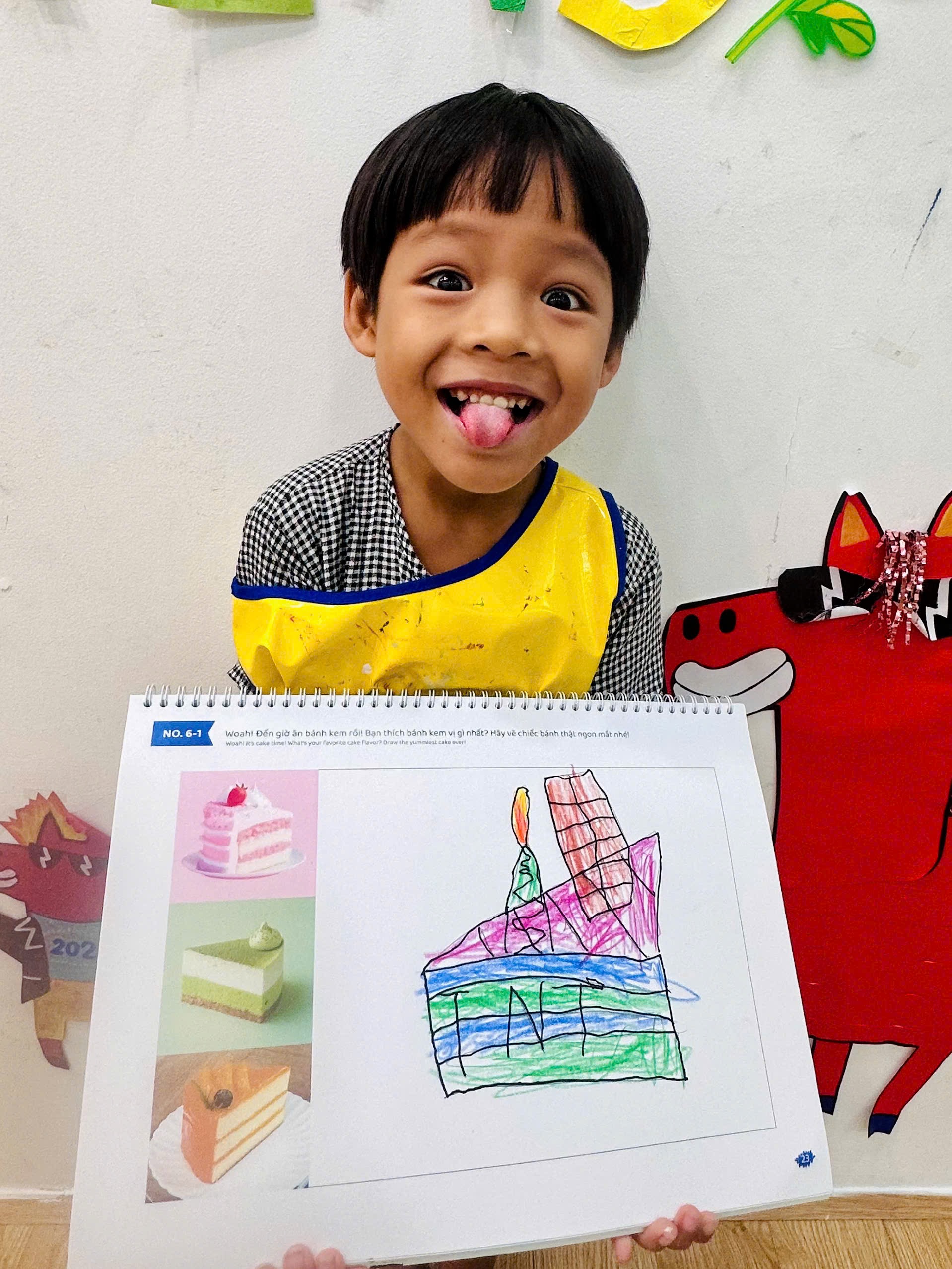Quan Sát Chiếc Bánh Kem