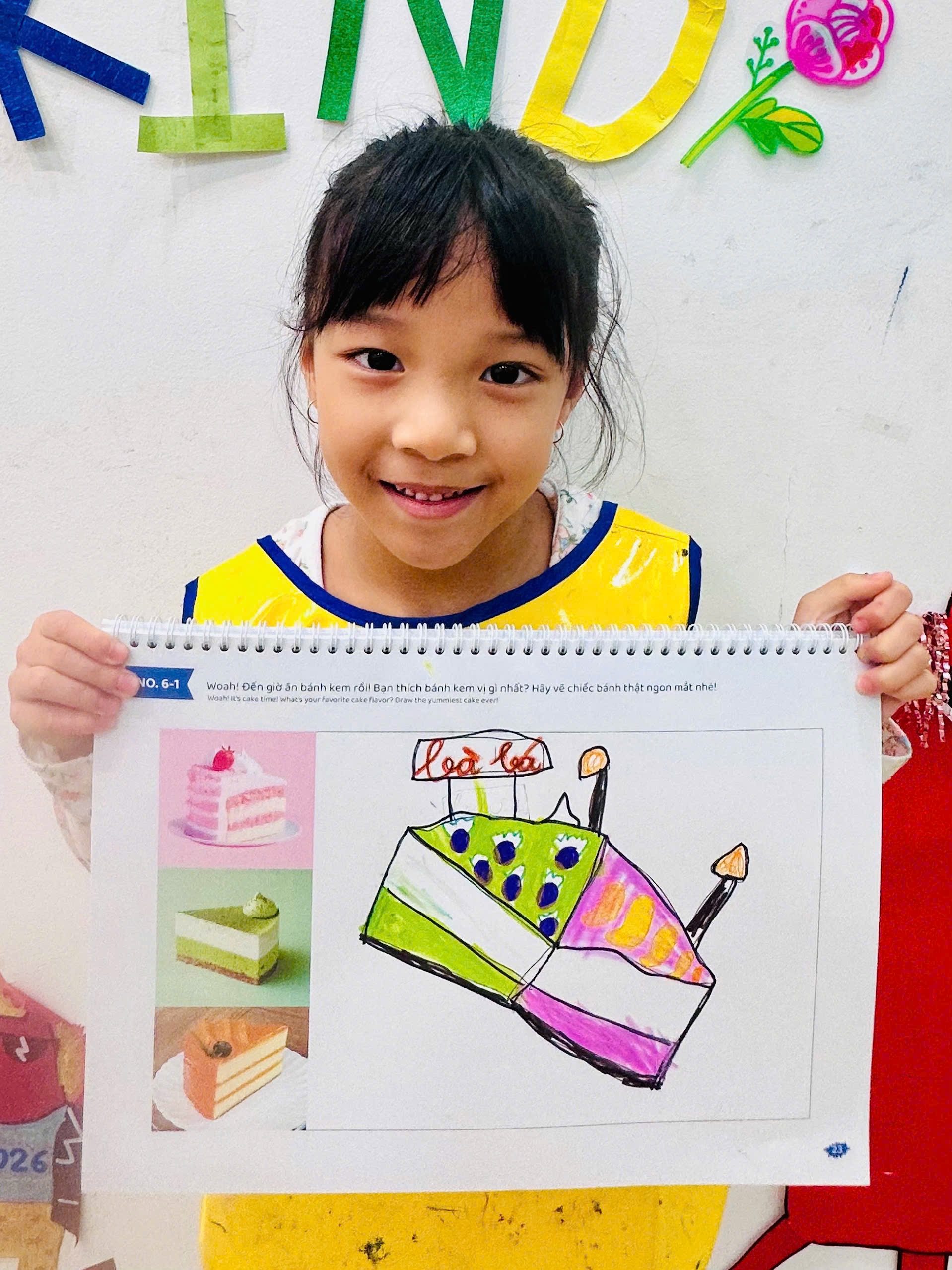 Quan Sát Chiếc Bánh Kem