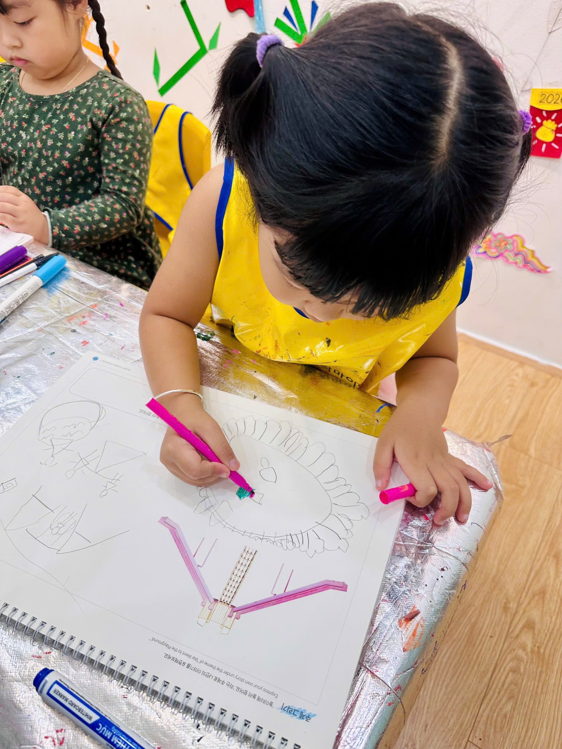 Công Viên Tuổi Thơ Qua Nét Vẽ Của Bé