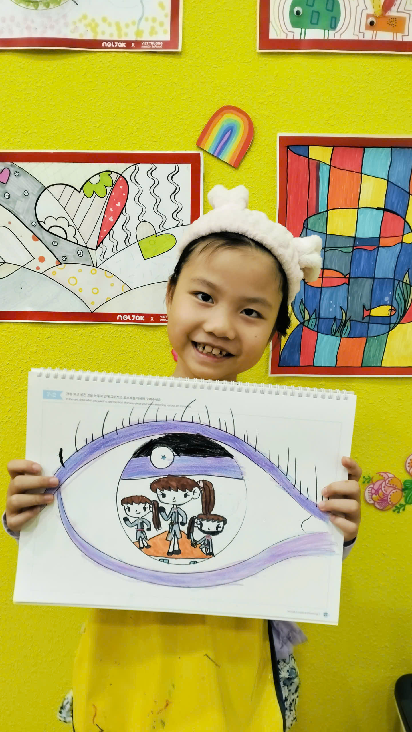 👁️ ĐÔI MẮT GIẤC MƠ – NƠI TRÍ TƯỞNG TƯỢNG BẮT ĐẦU 🎨✨