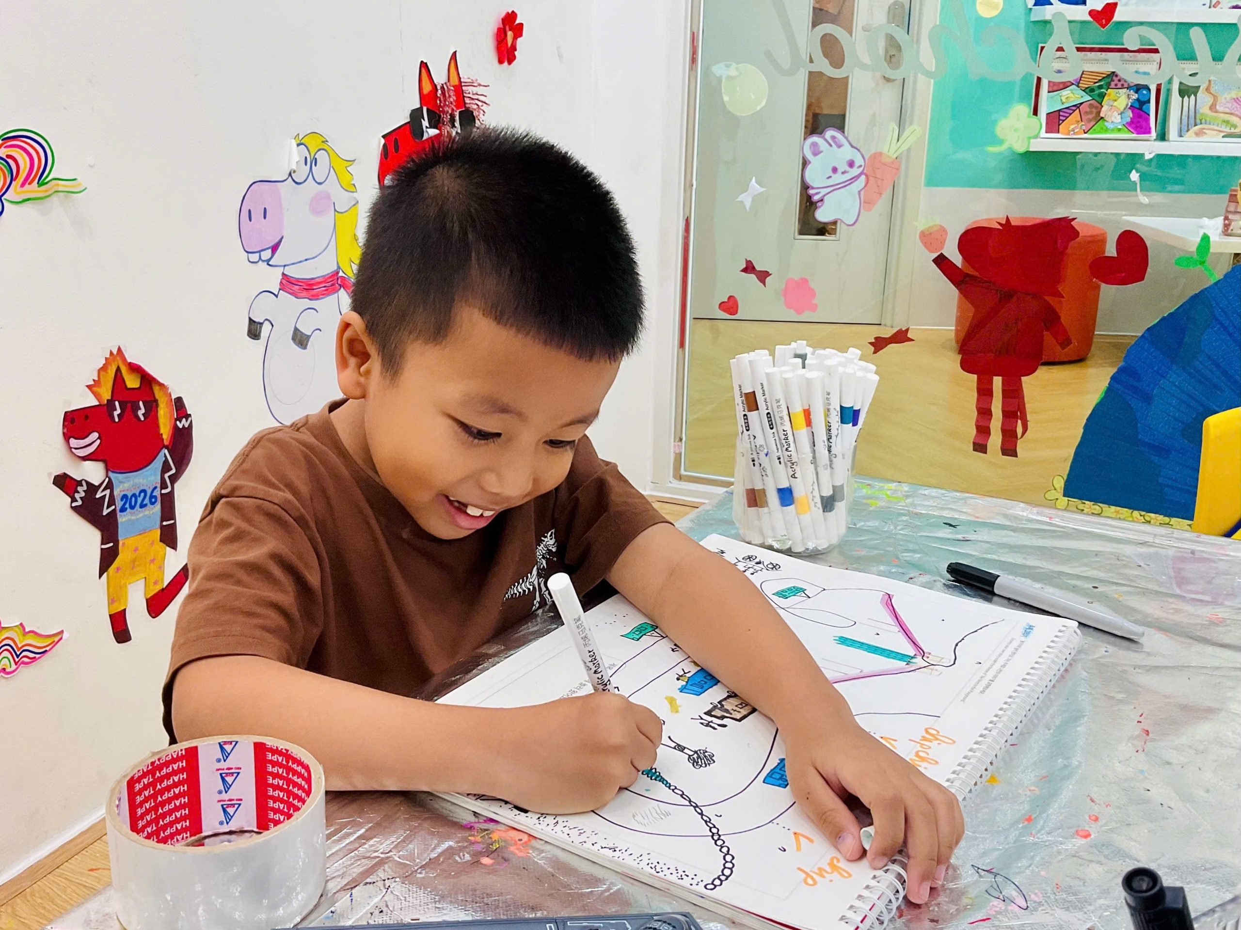 Bé Học Vẽ Công Viên – Quan Sát Không Gian Và Kể Chuyện Bằng Hình ảnh