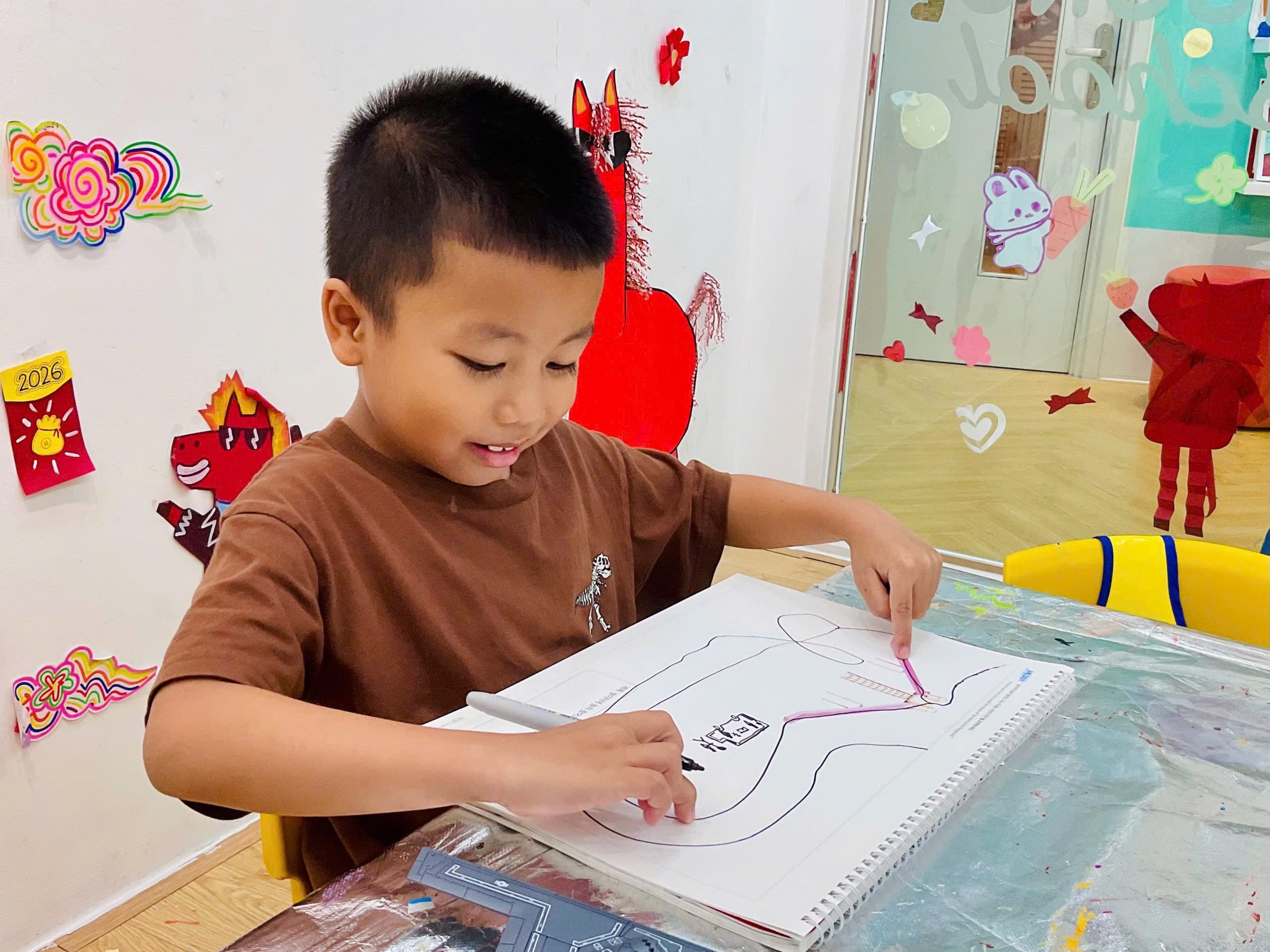 Bé Học Vẽ Công Viên – Quan Sát Không Gian Và Kể Chuyện Bằng Hình ảnh