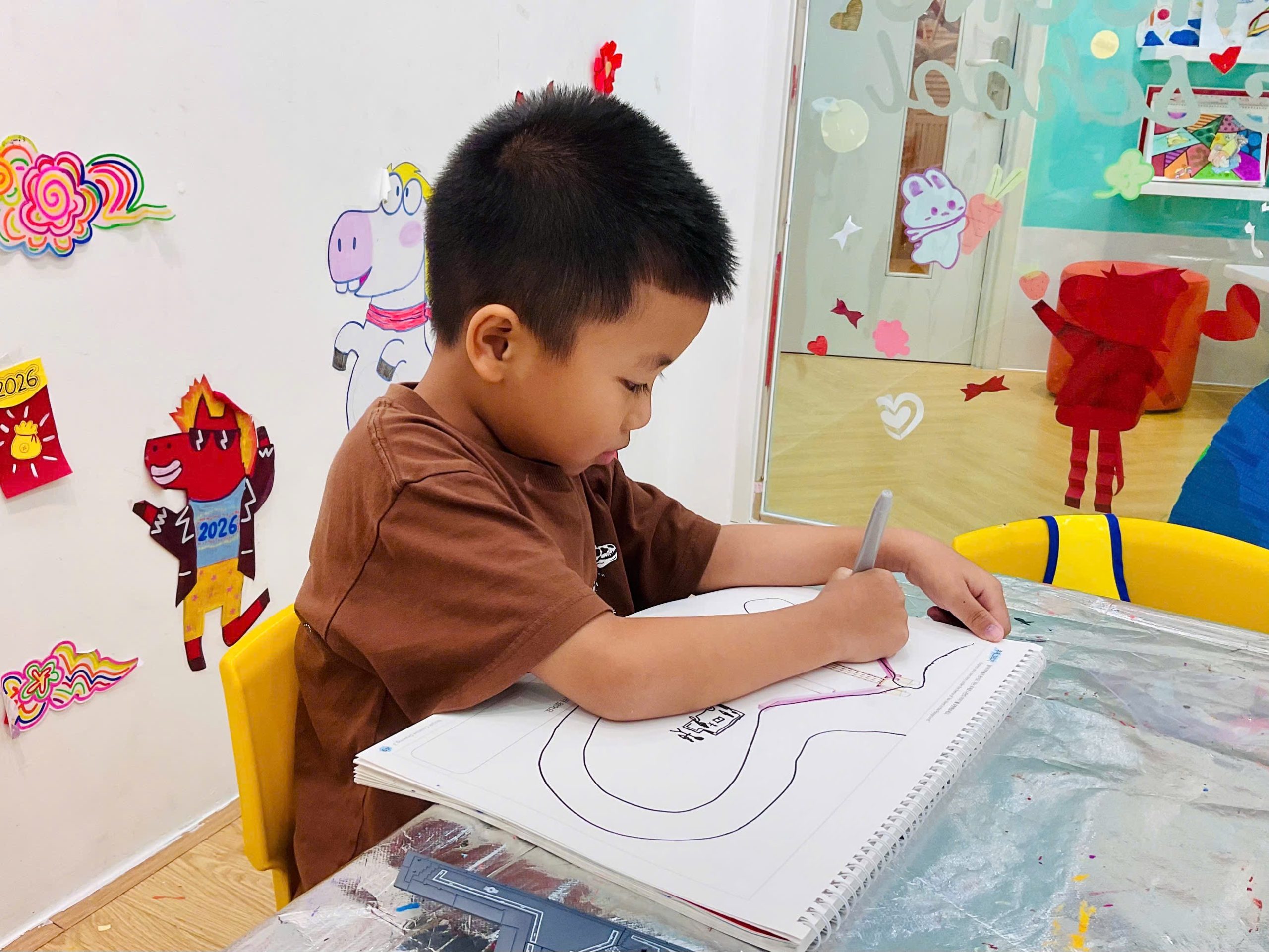 Bé Học Vẽ Công Viên – Quan Sát Không Gian Và Kể Chuyện Bằng Hình ảnh